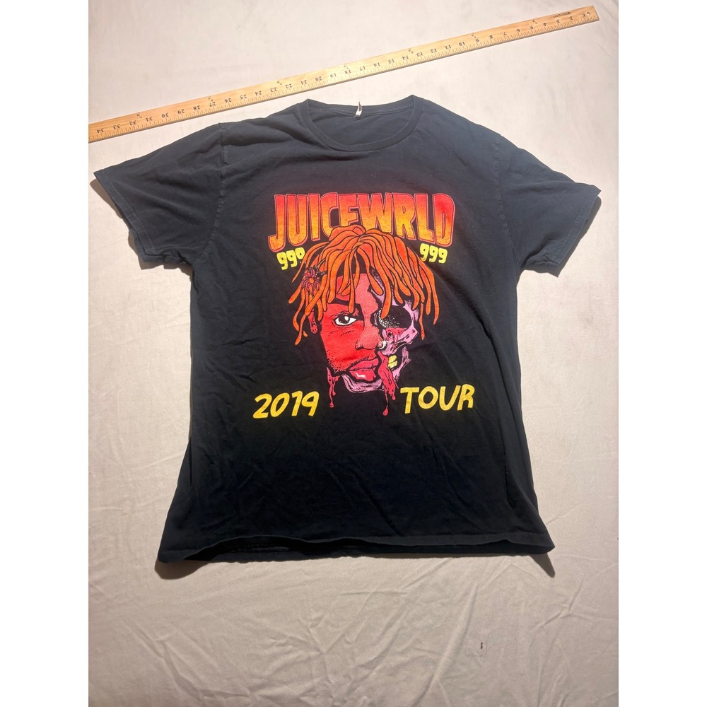 Juice WRLD 2019 Death Race For Love Tour T-Shirt Black Mens Large Graphic Tee